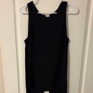 Wilfred Silk Black Sleeveless Top